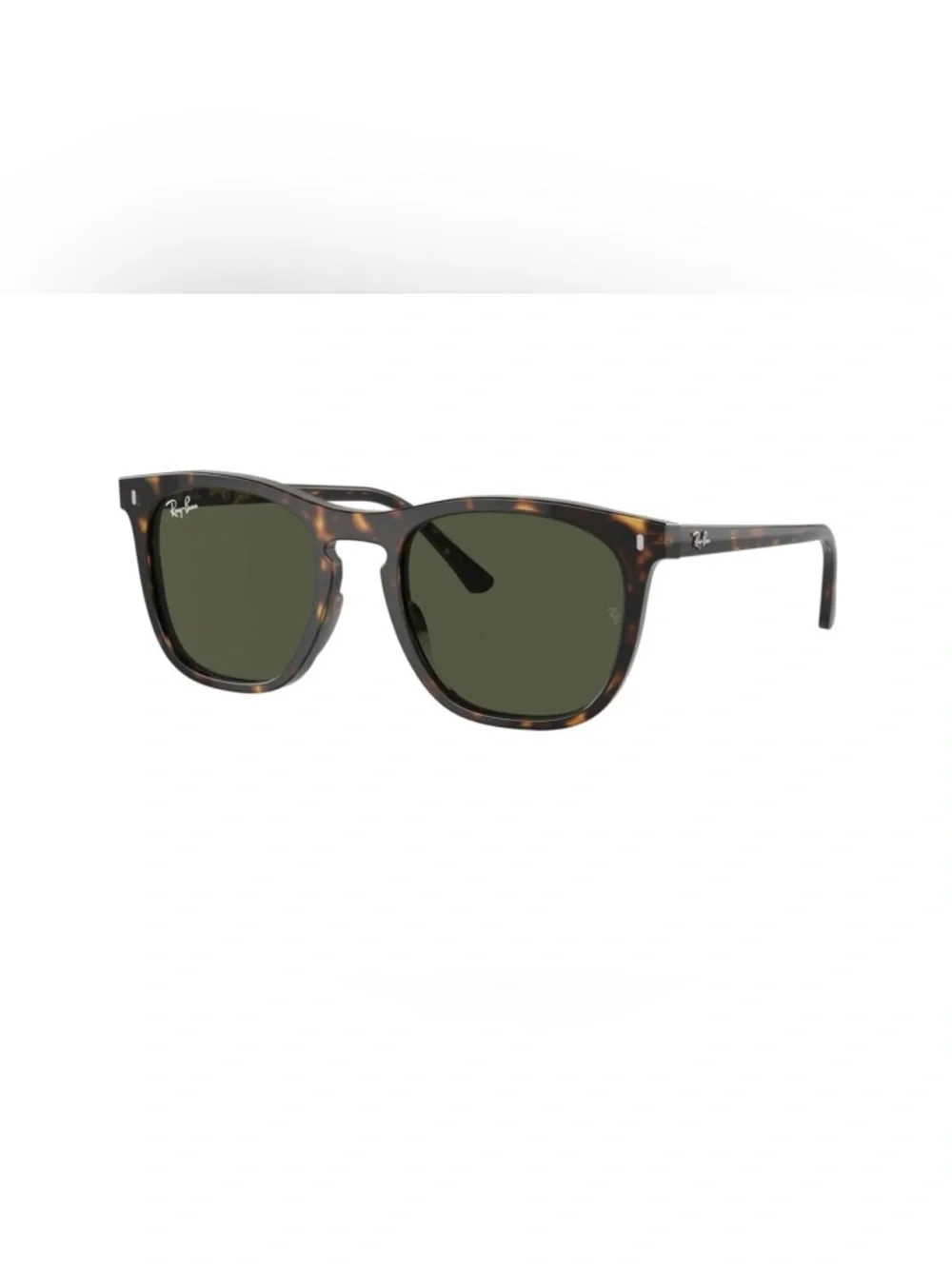 NEW Ray-Ban RB2210 Sunglasses * Frame: Havana * Lens: Green (Crystal Standard)